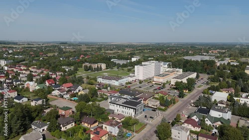 Beautiful Landscape Hospital Chelm Aerial View Poland photo