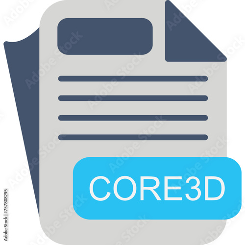 CORE3D File Format Icon