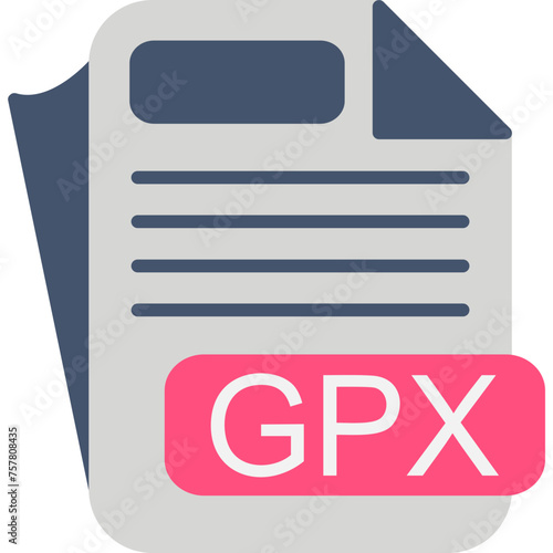 GPX File Format Icon photo