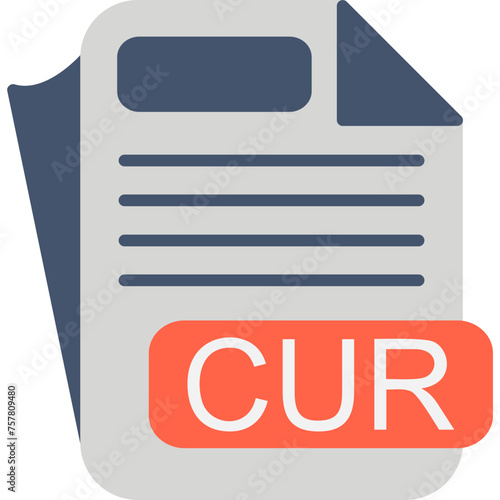 CUR File Format Icon