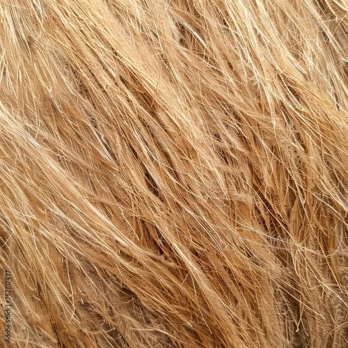 A Close Up of a Brown and White Feathery Texture