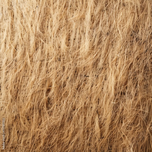 A Close Up of a Fuzzy, Brown Surface With a Lot of Hair on It