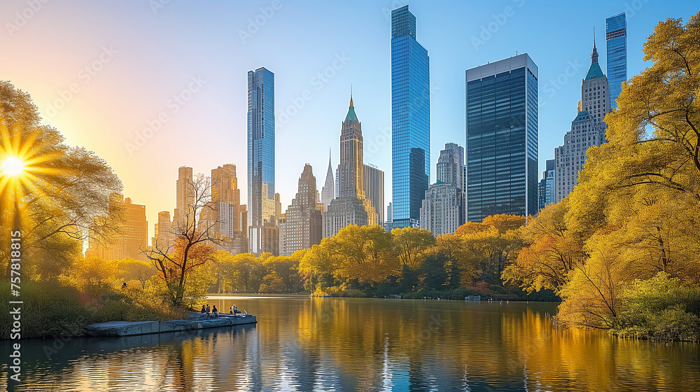 Obraz premium City part