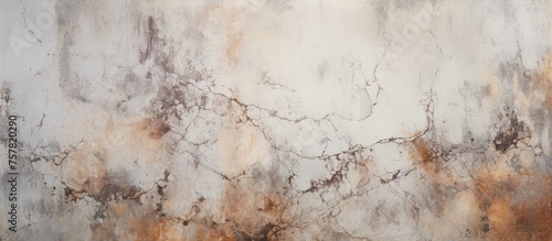 A detailed closeup of a wall featuring a marble texture, showcasing the natural beauty of this elegant and luxurious material