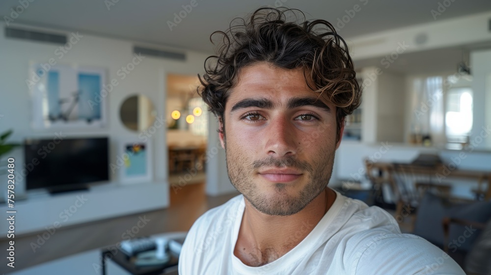 Millennial Man at Home Millennial Man at Home