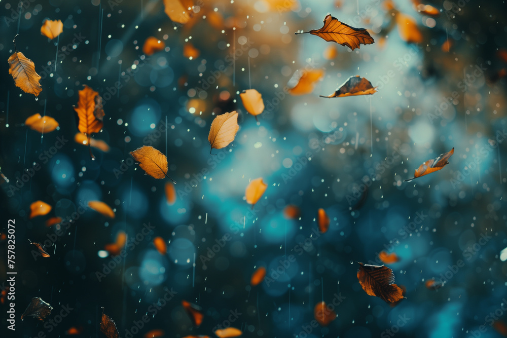 autumn leaves fall in park. autum time autumn leaves fall in park. autum time