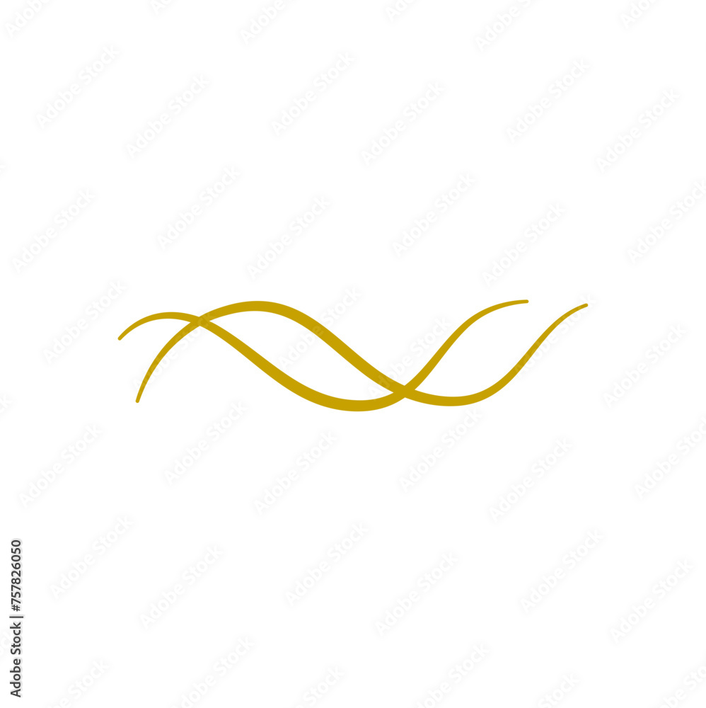 Vector Graceful Golden Arch Lines Vector Graceful Golden Arch Lines