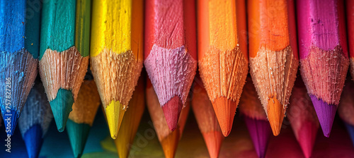 colorful pencil, school concept 