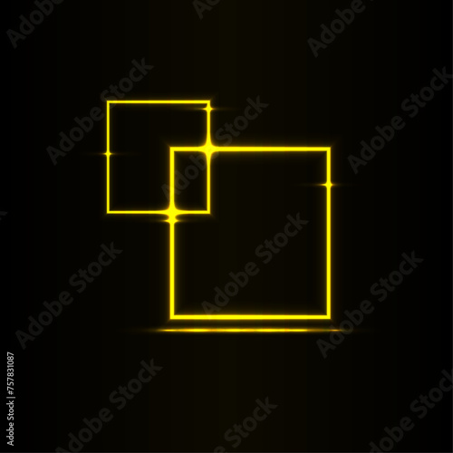 neon light effect 