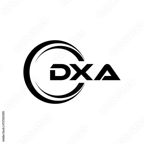 DXA Letter Logo Design, Inspiration for a Unique Identity. Modern Elegance and Creative Design. Watermark Your Success with the Striking this Logo.