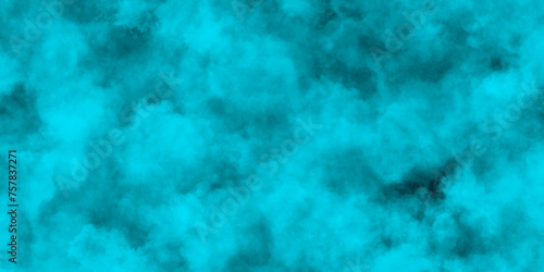 Abstract background with blue smoke texture. colorful powder explosion cloud on background. smoke fog misty texture overlay on blue. paranormal blue mystic smoke, clouds for movie.