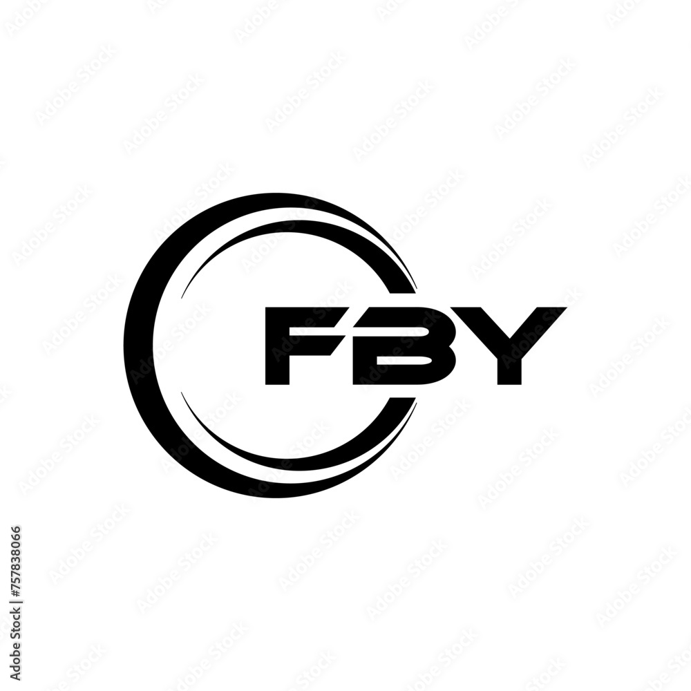 FBY letter logo design in illustration. Vector logo, calligraphy designs for logo, Poster, Invitation, etc. FBY letter logo design in illustration. Vector logo, calligraphy designs for logo, Poster, Invitation, etc.