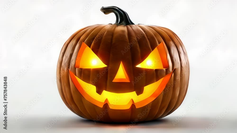 Illuminated Jack-o'-Lantern, Halloween spirit Illuminated Jack-o'-Lantern, Halloween spirit