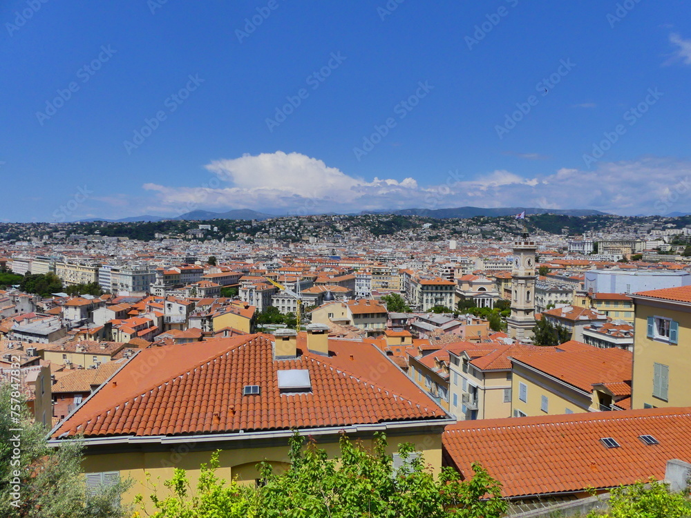 Sur les toits de Nice
