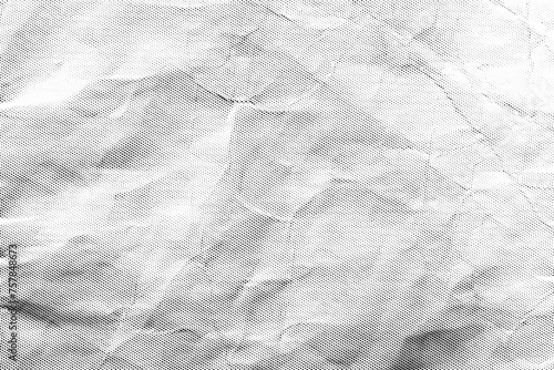 Abstract simple black and white newspaper halftone texture consists of different dots isolated on a white background. Geometric dotted vector shape elements pattern for presentation design or banner