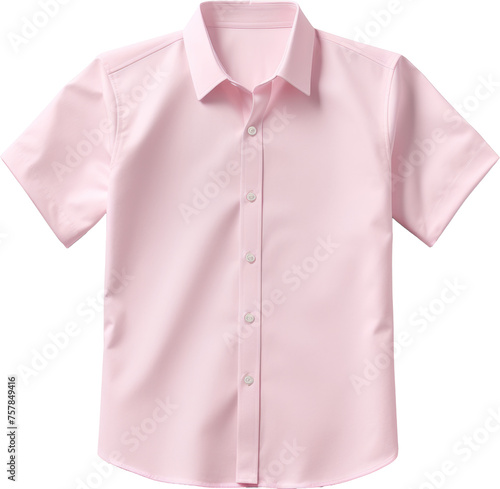 pink t-shirt isolated on white or transparent background,transparency  © SaraY Studio 