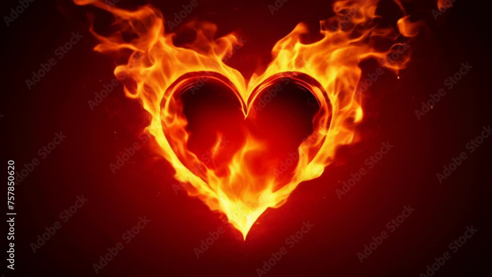 Passionate Flames - A fiery heart ignites the soul Passionate Flames - A fiery heart ignites the soul