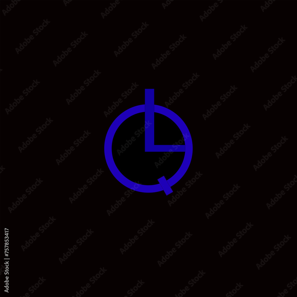 Initials alphabet letters O L or LO monogram logo vector logo . Initials alphabet letters O L or LO monogram logo vector logo .