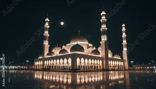 blue mosque at night © Khalil Designs