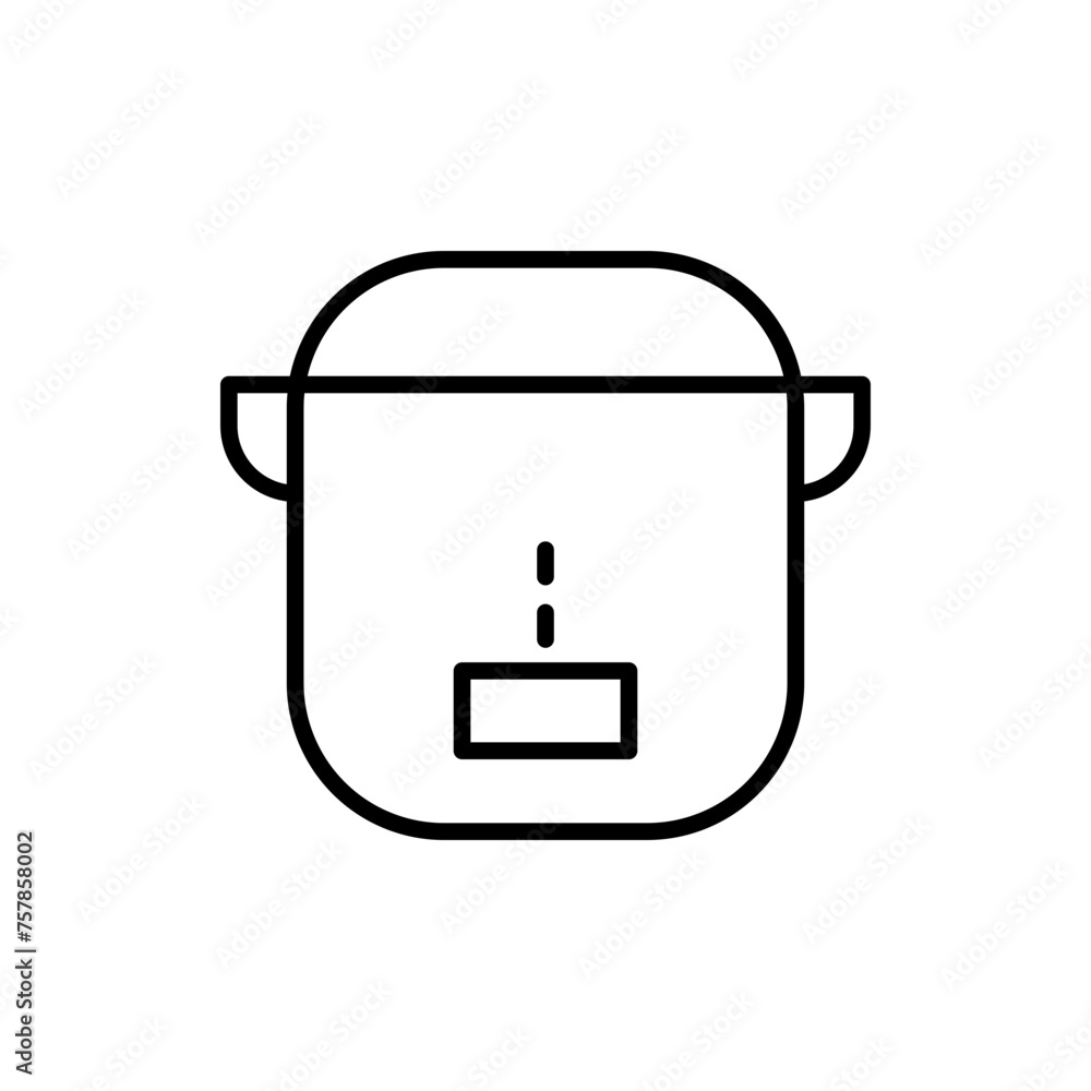 cooking line icon cooking line icon