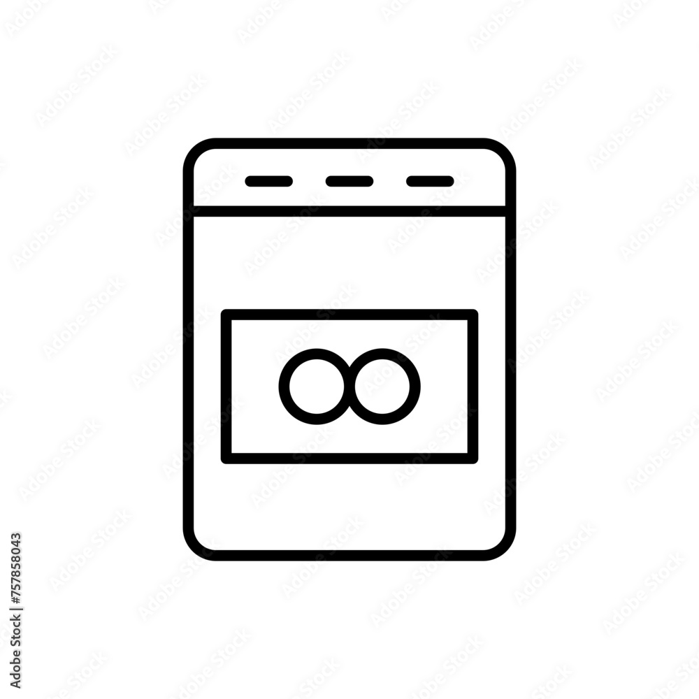 machine line icon machine line icon