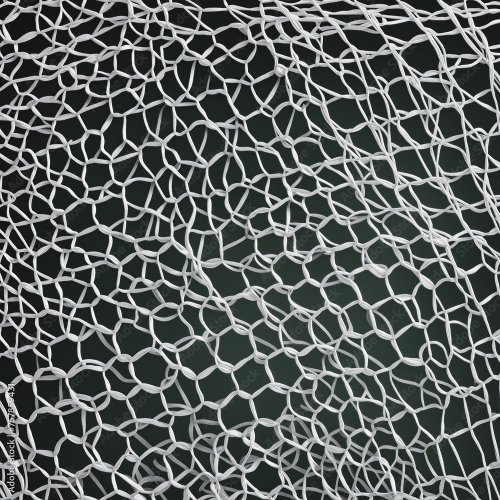 fishing net isolated on a transparent background