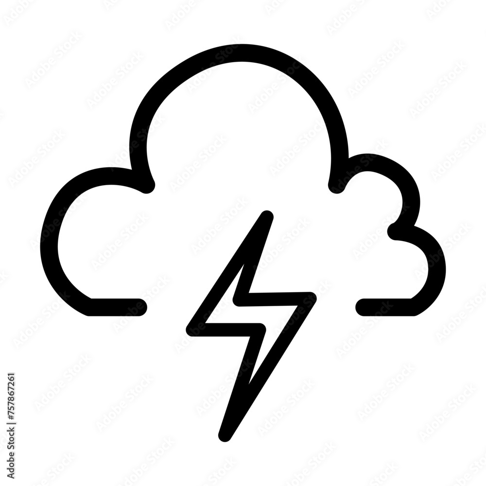 Thunderstorm icon Thunderstorm icon