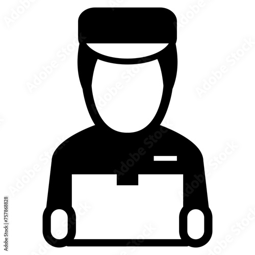 Deliveryman icon