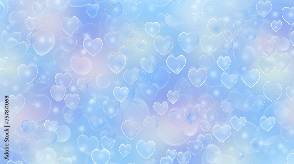 Blue Valentines Day Heart Bokeh Background, Valentines Day, heart, bokeh Blue Valentines Day Heart Bokeh Background, Valentines Day, heart, bokeh