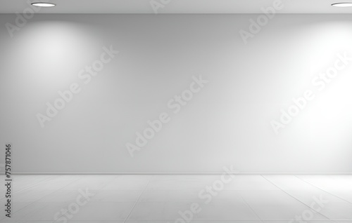 Wallpaper Mural Blank White Room Background in Minimalist Style, White room, minimalist, background Torontodigital.ca