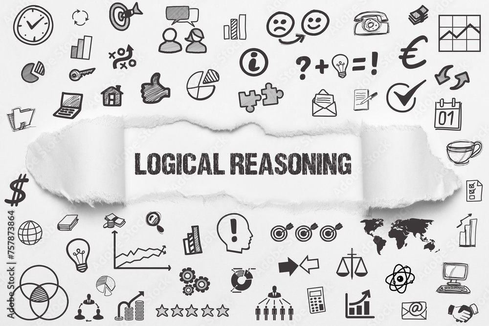 Logical Reasoning	 - obrazy, fototapety, plakaty 