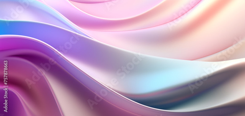 Abstract pastel waves wallpaper background