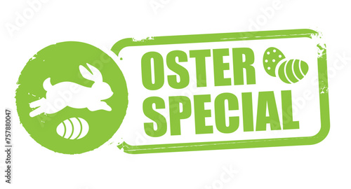 Osterspecial vector illustration - deutscher Text
