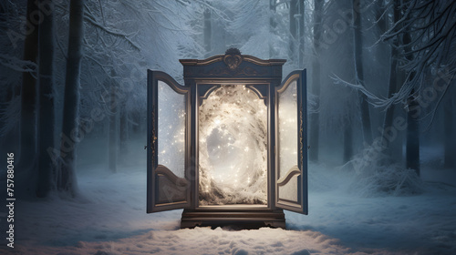 C.S. Lewis' Chronicles of Narnia: Enigmatic Gateway to the Enchanted World photo