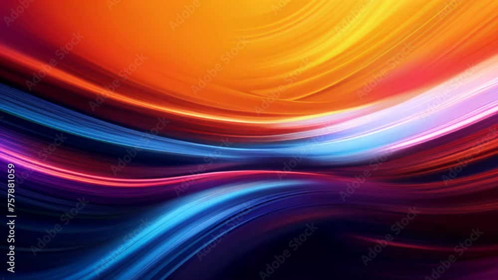 Vivid abstract waves, perfect for dynamic intros or transitions Vivid abstract waves, perfect for dynamic intros or transitions