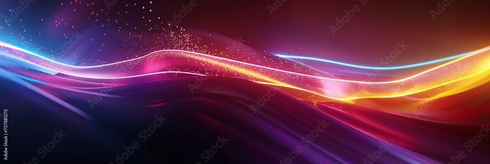 Pink, Purple, and Rainbow Waves A Colorful Celebration of LGBTQ+ Pride Month Generative AI Pink, Purple, and Rainbow Waves A Colorful Celebration of LGBTQ+ Pride Month Generative AI