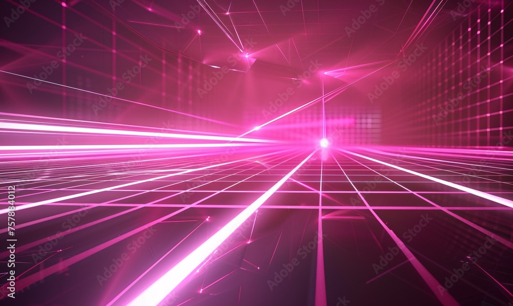 Pink Neon Lights A Glowing Tribute to the Monthly Music Event Generative AI Pink Neon Lights A Glowing Tribute to the Monthly Music Event Generative AI