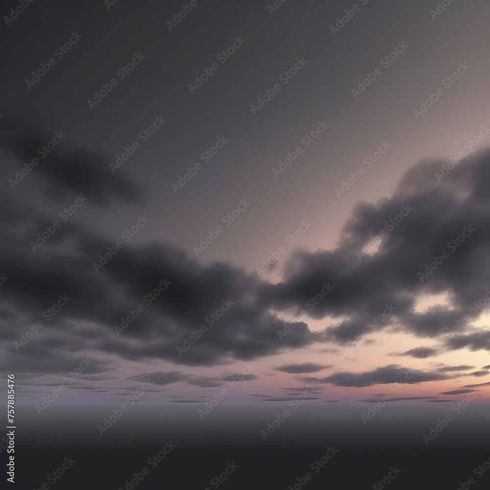 Black and gray color sky at Sunset. Black and gray color sky at Sunset.