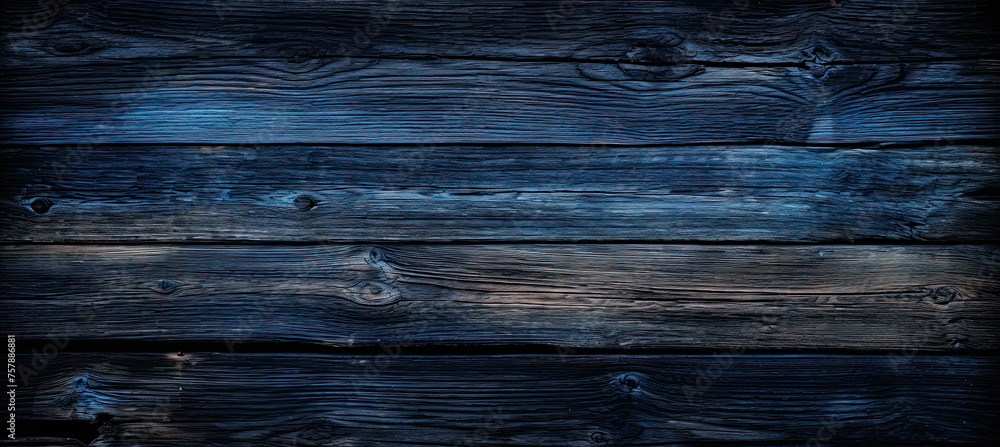 Old wood blue background Old wood blue background