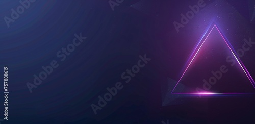 Purple Triangle A Symbol of Innovation and Creativity Generative AI