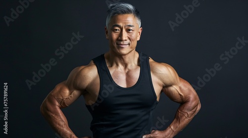 Flexing for the Camera A Fitness Model's Monthly Challenge Generative AI