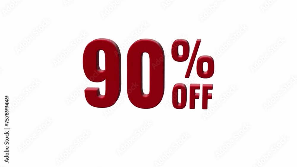 90% off discount. Transparent background with alpha channel
90% off discount. Transparent background with alpha channel