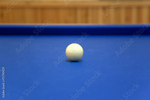 Wallpaper Mural Close-up of the billiard balls on the table Torontodigital.ca