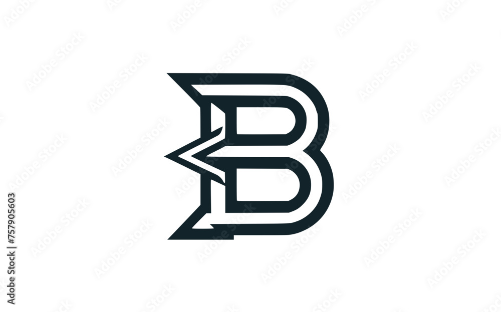 modern logo featuring the letter modern logo featuring the letter