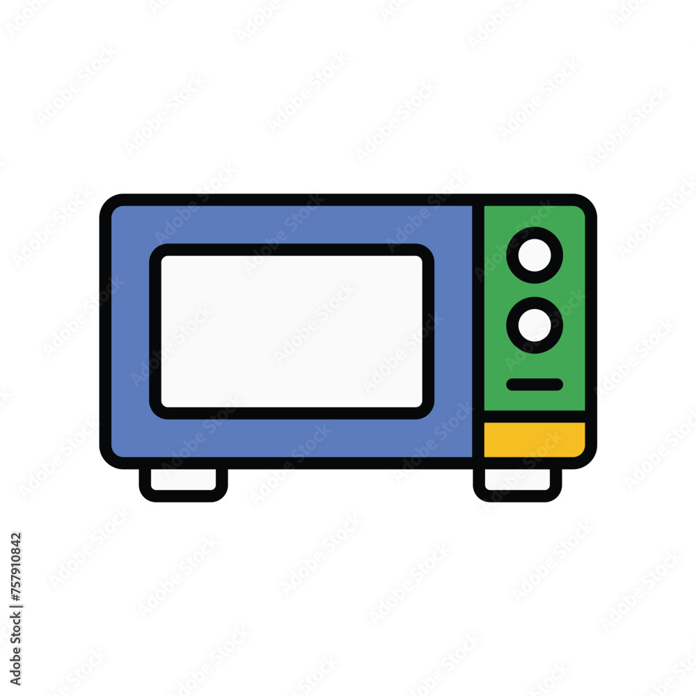 microwave icon with white background vector stock illustration microwave icon with white background vector stock illustration