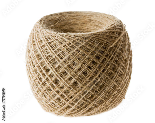 Clew of beige thread
