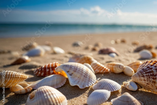 seashells on the beach © Magic Art