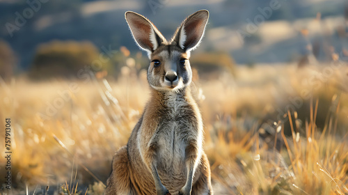 kangaroo in the outback