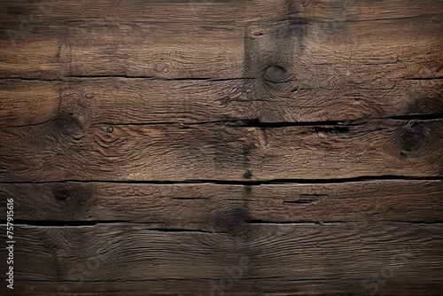 Dark old wood planks texture background