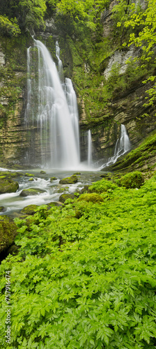 .Cascade de Flumen, Saint-Claude, , Jura, Frankreich